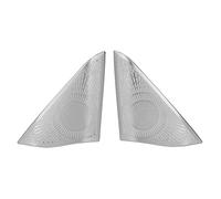 2 Pcs Voiture Porte Haut-Parleur Couverture Garniture Autocollants, Accessoires intérieurs, en Alliage D'aluminium de Remplacement, Voiture Coaxial Haut-parleurs pour E Classe