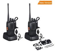2 pcs Walkie Talkies baofeng BF-888S 16CH Signal Band 400-470 MHz 2-Way Radio 3 Km