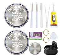 2 pcs Z55H Batterie, nouvelle mise à niveau en 2024, compatible avec WF-1000X WF-1000XM4 WF-1000XM3 WF-SP900 WF-H800 WF-SP700N WF-XB700 WF-C700N WF-C500 WI-SP600N WI-C600N Avec outil de collage 3,85V