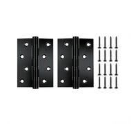 2 PcsCharniere Porte, Charnières pour Placards, Charniere Inox, Charnière en Acier Inox, Charnières pour Porte Placard, Charnière Invisible pour Fenetre Tiroir Jardin Boîte Meubles(100 x 76 x 2 mm)