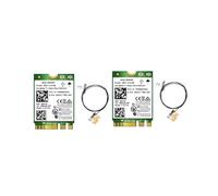 2 Peças 8260 8260NGW Placa WiFi + Antena 2.4G/5Ghz 867M Bluetooth 4.2 NGFF M.2 Módulo de Sem Fio para AC