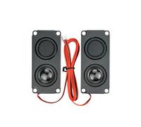 2 Peças Compact Square Speakers de 45100 Alto-Falante Ideal para Áudio Doméstico e Uso Portátil