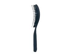 2 peignes creux en forme de cœur Pour Femmes et Hommes | Peignes de coiffure moelleux peigne de Massage manuel du cuir chevelu accessoires de coiffure(Black)