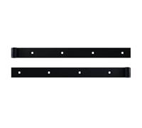 2 Penture Droite - Acier - Longueur 450 mm - Diamètre 14 mm - pour Volet Battant - Charnière pour Volet Battant Bois PVC - Fabrication Française