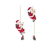 2 Pères Noël grimpant Santa Crawl [infactory]