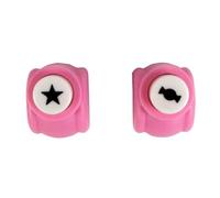 2 perforatrices forme découpe 1 cm - friandise, étoile