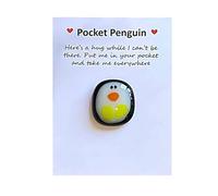 2 Petit Pingouin Calin de Poche, CâLin de Pingouin de Poche Positive Positif Toy, Cadeaux Positif de CâLin de Poche Inspirants pour Les Amis de La Famille Les Amoureux (1 Petit)