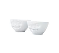 2 petits bols en porcelaine 200 ml - Rieur et Clin d'o