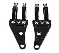 2 Pi¨¨ces Support de Montage de Phare de Fourche Universel 35mm-41mm R¨¦glable Support de Fourche de Moto Support de Lampe Frontale de Phare