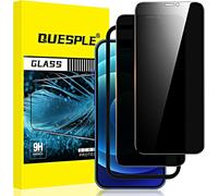 [2 Pi¿¿Ces] Verre Tremp¿¿ Anti Espion Pour Iphone 12/12 Pro 6,1 Pouces, Film De Confidentialit¿¿ Protection En ¿¿Cran, ¿¿Quip¿¿ D'un Outil D'alignement Simple [Duret¿¿ 9h ][Compatible Coque]