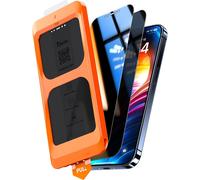 2 Pi¿¿Ces Verre Tremp¿¿ Anti Espion Pour Iphone 12 Pro Max 6,7 Pouces, V¿¿Ritable Anti-Espion ¿¿ 25¡Ã, D¿¿Poussi¿¿Rage Automatique, 9h Sans Bulles, Couverture Compl¿¿Te Protection ¿¿Cran