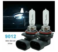 2 pices 9012 HIR2 PX22D voiture Phare 12V 55W Clair Halogne Projecteur Ampoule RemplacementLumire de Brume DRL Ampoule PZCC