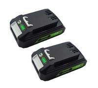 2 Pièce 24 V 3,0 Ah Batterie Rechargeable Lithium-ION pour Outils Électriques Compatible avec Greenworks 29842 29852 29322 21342 BAG711 BAG708