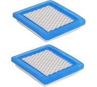 2 Piece Air Filter Mower Filter Lawnmower Air Filter for Briggs & Stratton 491588 399959 491588S Honda GCV135 GCV160 GX100 GC135 GC160 GCV190A