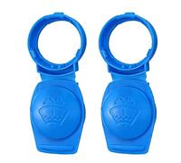 2 Pièce Bouchon de Reservoir Lave Glace,3Q0955455 Bouchon de Lave-Glace en ABS,Bouchon de Réservoir de Lave Glace,Bouchon de Lave Glace,Utilisé pour la Plupart des Modèles