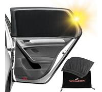 2 Piece Car Sun Visor Side Sun Protection,Universal Children's Sun Protection,Uv Protection,Car Sun Protection,Side Window Black