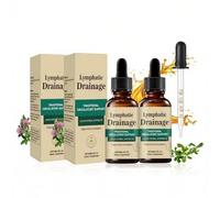 2 Pièce Gouttes De Bien-êTre Lymphatique, Soutien Du SystèMe Lymphatique, Rapide Et Efficace, MéLanges Naturels à Base De Plantes, Pour Homme Et Femme