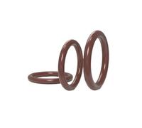 2 pièce joint torique en fluoroélastomère, 52mm diamètre extérieur 44mm diamètre intérieur 4mm largeur, joint d'étanchéité VMQ