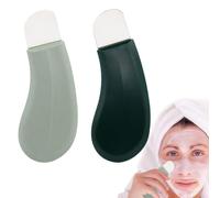 2 Pièce Outils Pour Enlever Les Points Noirs Patch Point Noir Extracteur De Points Noirs En Silicone Pour Le Nez Spatule Pour Nettoyer La Peau En Profondeur Grattoir Doux Et S没r Pour Le Visage