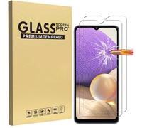 [2 Pièce] Protecteur d'écran Samsung Galaxy A32 4G Verre Trempé Film de Protection Vitre Tactile Anti-poussiere sans Bulle
