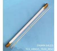 2 piece Rétro-éclairage LED pour TV 55 pouces KD-55X8507C YLS _ HRN55 _ 7020 _ REV2 YLS _ HAN55 _ 7020 _ REV2 15521N SYV5541 KD-55X8505C 75.P3C08G001 ""Nipseyteko