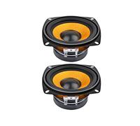 2 Pièce Série 4 Pouces Haut-Parleur Portable Audio 4 Ohm 15W Haut-Parleur de Basse Bricolage Haut-Parleurs de Caisson de Basses Multimédia