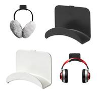 2 Pièce Support Casque Gamer, Porte Casque Bureau, Écouteurs Gaming Crochet, Headset Stand Holder avec Adhésif, Porte-Casque Universel, pour Plusieurs Appareils, Mural, Table