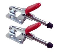 2-piece Toggle Clamps,Woodworking 45kg Holding Capacity Push Pull Hand Tool | Jig Clamp for Workshop Garage Metal Welding Mold