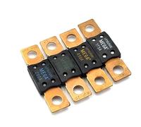 2 pièces 0298 40A 50A 60A 80A 100A 125A 175A 150A 200A 250A 300A 400A MEGA Fusible Auto Voiture Bateau Moto Lame Fusibles(MEGA 80A)