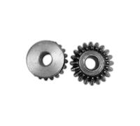 2 pièces 1,25 Mod 20 dents 1,25 m 20T conique engrenage avec trou intérieur 8 mm 10 mm transmission 90 degrés pour la modification de la voiture modèle DIY (10 mm, 2ge 1,25 m 20 dents)
