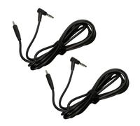 2 Pièces 1.5M Remplacer Audio 2,5 A 3,5mm Cable pour QC25 Quiet Comfort Casque MIC