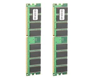 2 Pièces 1 Go DDR PC3200 Module de Mémoire de Bureau pour Système Double Face 16 Grains Conception Haute Performance DDR 400 MHz PC3200 Carte Mémoire électronique pour Ordinateur