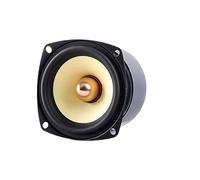 2 pièces/1 pièces 3 pouces gamme complète haut-parleur 4 ohms 25W balle Bluetooth bibliothèque haut-parleurs maison son Hifi cinéma(Square,1 pcs)
