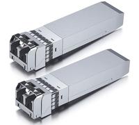 2-Pieces 10Gb SFP+ SR Multimode Module,10GBase-SR LC Transceiver Compatible for Cisco SFP-10G-SR,Meraki MA-SFP-10GB-SR,Mikrotik,Ubiquiti,Netgear,Zyxel,Qnap,D-Link,Open Switch