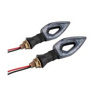 2 Pièces 12 V Clignotant Moto Clignotants Lumière Feux Arrière Indicateurs pour AP&rilia 750 Abs GT Rxv 550 450 Dorsoduro 1200 Indicateurs de Direction
