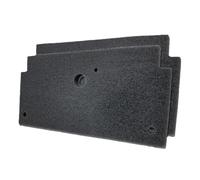2 Pièces 12022801 Filtre Sèche Linge pour Sèche-Linge à Pompe à Chaleur Bos ch Siem ens, 292 x 142 x 19mm Filtre éponge Filtre Tapis Condenseur Filtres pour Sèche de Remplacement Filtre Socle