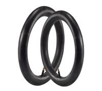 2 Pièces 12X2.125 Chambre À Air, Compatible Pour Trottinette Electrique, Poussette Kinderkraft/Draisienne, Vélos Pour Enfants, Noire