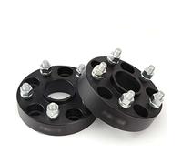 2 Pièces 15/20/25/30/mm Pcd 5x100 Cb 54.1mm Costume Pour Toyota Pour Couronne Gt2000 Pour Prius Adaptateur D'espacement Roue 5 Entretoise Aluminium Espaceurs De Roue(40MM Black)