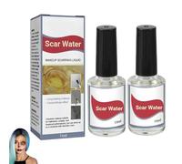 2 Pièces 15 Ml Collodion Rigid Collodion Scarring Liquid, Maquillage Liquide Pour Cicatrices Avec Pinceau, Maquillage Liquide Pour Cicatrices D'Halloween Pour Cosplay, Carnaval Fantaisie