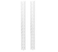 2 pièces 15 trous poutre carrée en aluminium adapté aux accessoires de robot Tetrixrobotics CNC outils de travail des métaux blocs de construction en aluminium 7005 16x16x240mm 2