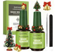 2 Pièces 15ml Dissolvant Vernis Semi Permanent, Kit Manucure pour Retirer Gel UV et Soigner les Ongles, Convient aux Amateurs de Manucure, Aux Salons/Studios de Manucure, Voyages