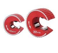 2 PièCes 15Mm et 22Mm Coupe-Tube en Cuivre Mini Outil de Tranche de Tuyau Automatique Coupe-Tube en Alliage de Zinc pour Couper les Tuyaux en Cuivre en Aluminium