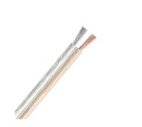 2 pièces 2/5/10/20/50m 18 16 AWG Fils électriques UL2468 cuivre étamé isolé PVC Bande d'extension Fil de câble(Gold-Sliver,20m 16AWG)