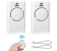 2 Pièces 2 Canaux Telecommande Porte 868MHz de Émetteur de Garage Bip Universelle Telecommande Portail Compatible avec XT2 868 SLH LR/XT4 868 SLH LR/XT4 868 SLH/XT2 868 SLH（Blanc）