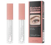 2 Pièces 2 En 1 Pour Les Cils/Les Sourcils, Lash & Brow Growth Serum, Eyelash Formula, Stereoscopic Fibrous Eye Black Mascara, Sérum pour Cils Longs et épais de Couleur Foncée