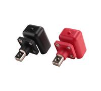 2 PièCes 200A All-Copper Lithium Battery Post High Current Copper Terminal Connecteur de Batterie Borne de Stockage D'éNergie (B)