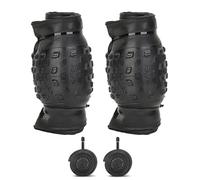 2 pièces 20x4,0/26x4,0 Pouces Pneu de vélo électrique Pliable avec Chambre à air Anti-crevaison Compatible avec vélo Urban Street Mountain Beach Cruiser(A,20 x 4.0)