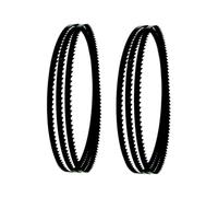 2 pièces 2120x9.5x0.5mm lame de scie à ruban 10 TPI lames de scie à ruban en carbone 83-1/2 "x 3/8" x 0.020 "lames de scie for la coupe du bois PVC