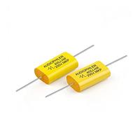 2 pièces 250V MKP condensateur Audiophiler HiFi fièvre Audio métal Film couplage fréquence divisant 1UF 1.5UF 1.8UF 2.2UF 2.7UF 3.3UF (Size : 250V1UF)