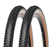2 pièces 26x2.10 Pneu de Vélo de Montagne, Paire de Pneus de Remplacement 60 TPI 27.5x1.95/2.1/2.25 29x2.1/2.25 Pouces pour VTT ou Vélo Tout Terrain(27.5 x 2.10)